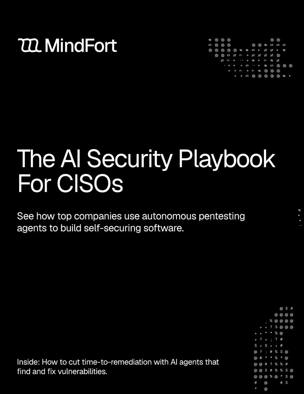 Cover of the AI Security Playbook for CISOs